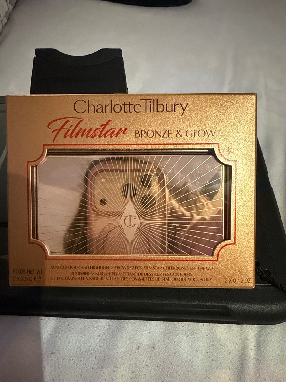 Charlotte Tilbury Filmstar Bronze & Glow Duo - Rose Gold & Copper Packaging